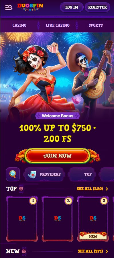 Unleashing the Fun of Duospin Casino with Free Spins and Exciting Slots