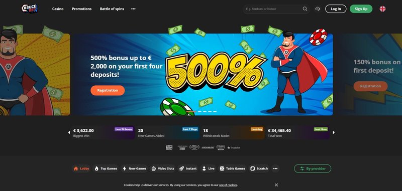 Explore bruce bet promo code