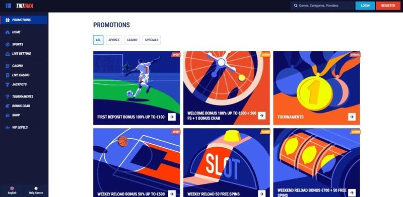 Introduction to tikitaka casino promo kód